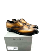 Dylan Gray Men Fresco Wingtip Oxfords Dress Shoes - Cognac, US 8M - £146.05 GBP