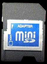 Mini SD adapter Mini SD  to SD card adapter - $4.99