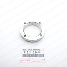 New Genuine OEM Toyota 95-24 Tacoma 4Runner FJ Front Axle Hub Nut 43521-... - $20.37