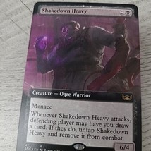 MTG Shakedown Heavy Extended Art 421 Streets of New Capenna Non-foil  - £1.88 GBP