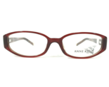 Anne Klein Eyeglasses Frames AK 8083 208 Clear Red Round Oval Full Rim 5... - $44.54