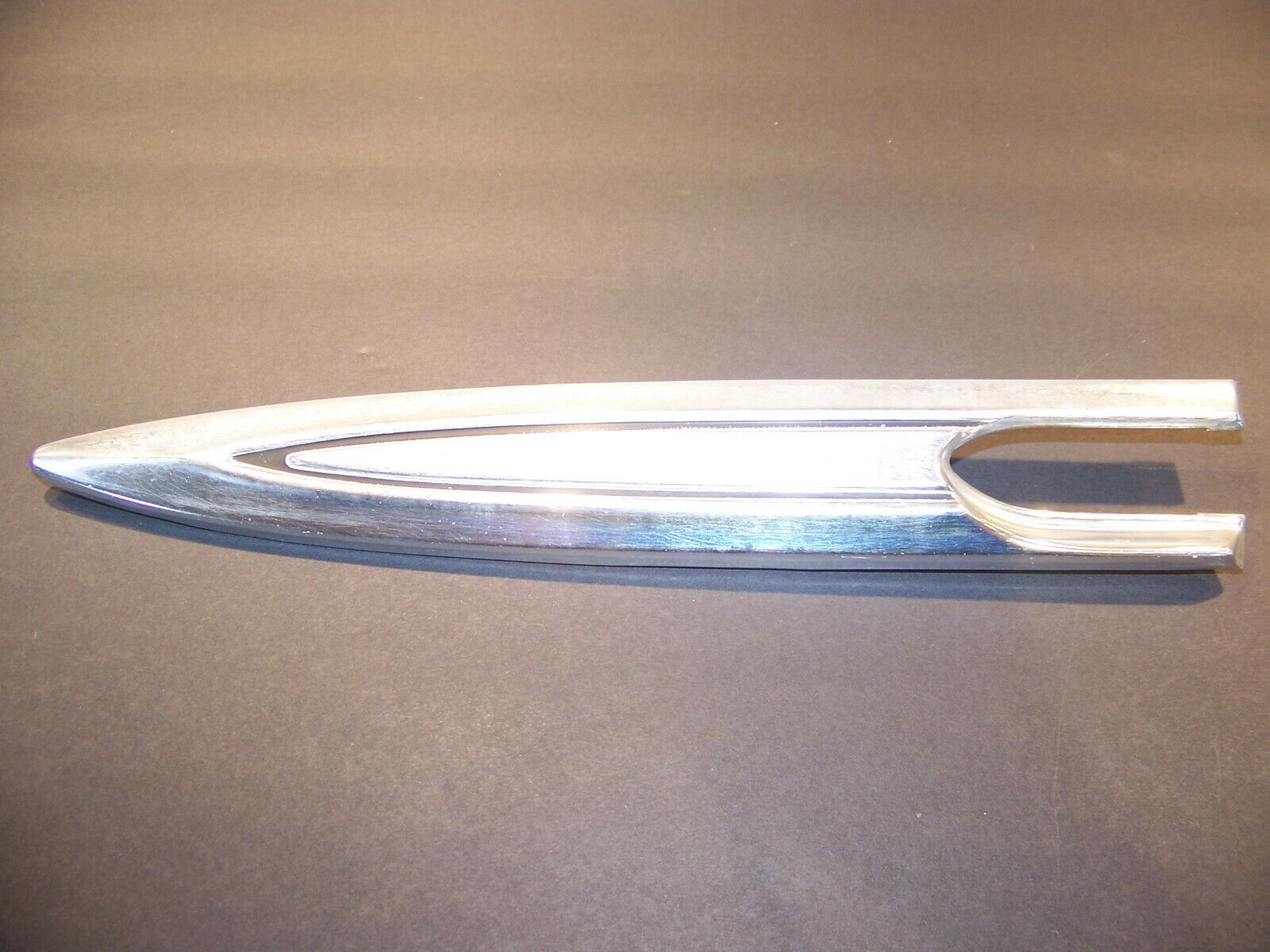 1966 CHRYSLER NEWPORT LH FRONT FENDER SPEAR TRIM OEM - $112.48