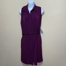 Suzi Chin for Maggy boutique dress PURPLE SZ 10 NEW - $98.00