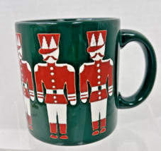 Waechtersbach W Germany Mug Green &amp; Red Soldiers Nutcrackers 3 3/4&quot; Tall - $22.28