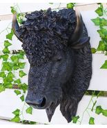 Ebros Large Bison Buffalo Hanging Wall Decor Sculpture Plaque Figurine 1... - €77,80 EUR