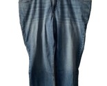 Lee Womens 24WP Petite Midrise Reg Fit Straight Medium Wash Denim Jeans NWT - $21.85