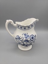 Vintage J. &amp; G. Meakin Blue Nordic Creamer made in England No Cracks or Chips - $9.08