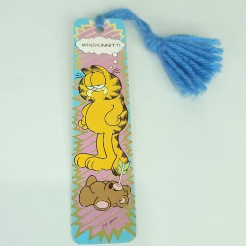 Who Dunnit Vintage Garfield Bookmark - $19.79
