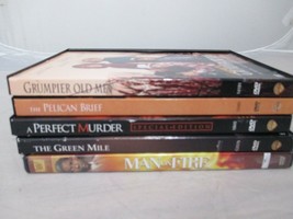 Lot of 5 Classic Movies DVD Grumpier old man Julia Roberts Denzel Washington  - £14.12 GBP