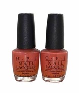 (2) PACK!!! OPI NAIL LACQUER / POLISH “HOT &amp; SPICY“ H43 0.5 FL OZ EACH - £9.43 GBP
