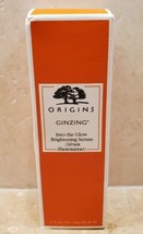 Origins Ginzing Into the Glow Brightening Serum  1oz -New In Box - £18.35 GBP