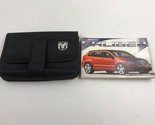 2007 Dodge Caliber Owners Manual Handbook with Case OEM F03B55017 - $35.99