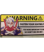 Demon Slayer  | Anime Car Warning | Car Warning Sticker | Mechanic - $223.86 MXN
