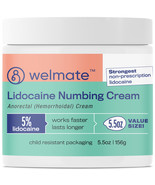 WELMATE | 5% Lidocaine | Numbing Cream Maximum Strength | Topical Anesth... - $36.95