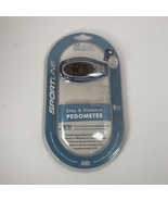 Sportline 345 Pedometer Step &amp; Distance Sealed in Package - $11.08