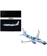 Boeing 737-800 Commercial Aircraft &quot;Alaska Airlines&quot; (N559AS) Salmon Peo... - $201.03 CAD
