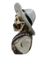 Day of The Dead General Pancho Villa Skull Skeleton Bust Mini Figurine - £14.02 GBP