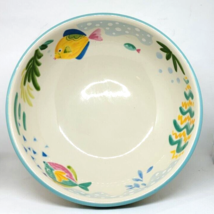 Vintage STUDIO NOVA Serving Bowl BARRIER REEF Y-2310 FISH THEME 11&quot; - $19.99