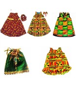African prints Ankara Print Girls Kente Dress- Size 2t, 3T/4T, 4/5T - $31.30 CAD+
