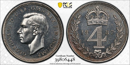 Great Britain 1937 Silver Shilling PCGS PR65 English Reverse - £137.49 GBP