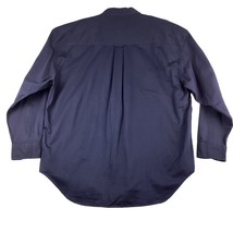 Vintage Ralph Lauren Chaps Shirt Men’s XL Blue Button Down Long Sleeve 90&#39;s - £27.38 GBP