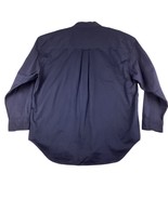 Vintage Ralph Lauren Chaps Shirt Men’s XL Blue Button Down Long Sleeve 90&#39;s - £27.59 GBP