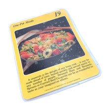 My Great Recipe Cards #19 One-Pot Meals Casseroles Bake Dishes Vintage 1980s Set - £15.81 GBP