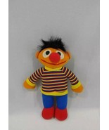 Vintage 1992 Hasbro Sesame Street Ernie Plush Doll 11" Stuffed Toy Muppet - $8.92