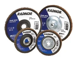 Radnor 5&quot; X 7/8&quot; 60 Grit Zirconia Alumina Type 29 Flap Disc (2 Pack) - $94.99