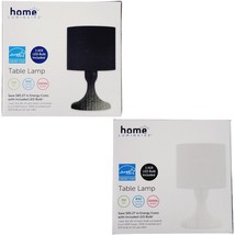 Home Luminaire Table Lamp - Sleek Modern Design - Black - £4.79 GBP