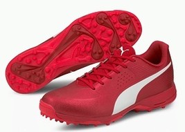 Puma 20 Urban Red-Puma White-Sunblaze Cricket Shoes - £95.91 GBP