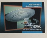 Star Trek Next Generation Trading Card 1992 #89 Digital Composition - $1.97