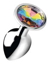 Rainbow Prism Gem Anal Plug - Small - £25.33 GBP