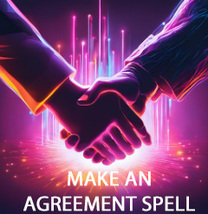 50-200x FULL COVEN MAKE AN AGREEMENT HIGH MAGICK WITCH EXTREME CASSIA4 image 2