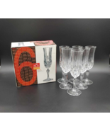 6 RCR Royal Crystal Rock OPERA Crystal Champagne Flutes in Box Italy 4.5 oz - £21.34 GBP