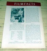Go Naked in the World - Filmfacts March 31, 1961 Magazine - Gina Lollobr... - $12.25