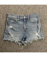 Madewell Shorts Womens 29 Perfect Jean Short Denim Cut Off Cotton Blend - $27.90 CAD