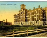 Clark University Postcard Worcester Massachusetts 1908 Metropolitan News  - $9.90