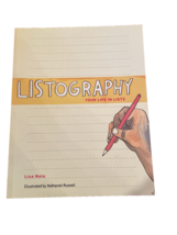 Listography Your Life In Lists By Lisa Nola Illustrated By Nathaniel Russell - $5.50