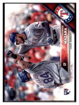 2016 Topps Update Nomar Mazara  Texas Rangers #US158 Baseball card   MATV4 - £1.18 GBP