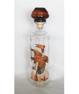 VTG 1968 Cabin Still Collection Sportsman Pheasants Trees Liquor Decanter - $16.99