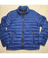 Vintage Tommy Hilfiger Ultra Loft Packable Down Puffer Jacket Blue Size M - $66.67 CAD