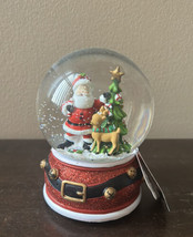 Sincerely Santa Claus  Snowglobe Musical Christmas Tree Gift - £26.14 GBP
