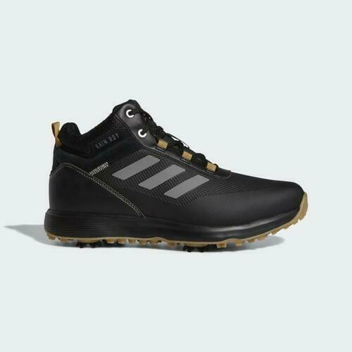 adidas Men's S2g Recycled Polyester Mid Cut Golf Shoe Size 8 Wide FZ1035 Black Item image 2