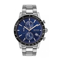 Hugo Boss cronografo da uomo al quarzo in acciaio inossidabile quadrante... - £99.33 GBP