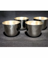 Vintage LEONARD SILVER EALES Pewter JEFFERSON CUP Unused Set Of 4 - NO M... - $37.99 CAD