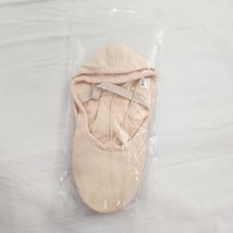 Dance Shoes Canvas Ballet Slippers Flat Elastic Straps 4MB - £9.44 GBP