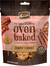 Merrick Oven Baked Cowboy Cookout Real Beef &amp; Bacon Dog Treats 11 oz Merrick Ove - £15.41 GBP