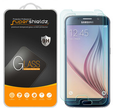 2X Tempered Glass Screen Protector Saver For Samsung Galaxy S6 - £14.38 GBP