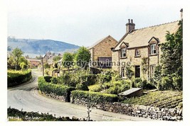 ptc5654 - Derbys. - An early view, Houses in the Village of Calver - print 6x4 - £2.19 GBP